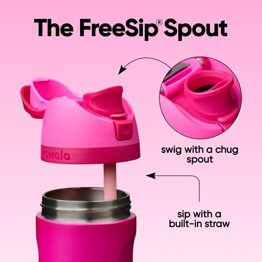 owala-freesip-24oz-insulated-stainless-steel-water-bottle-read-my-lips image 3
