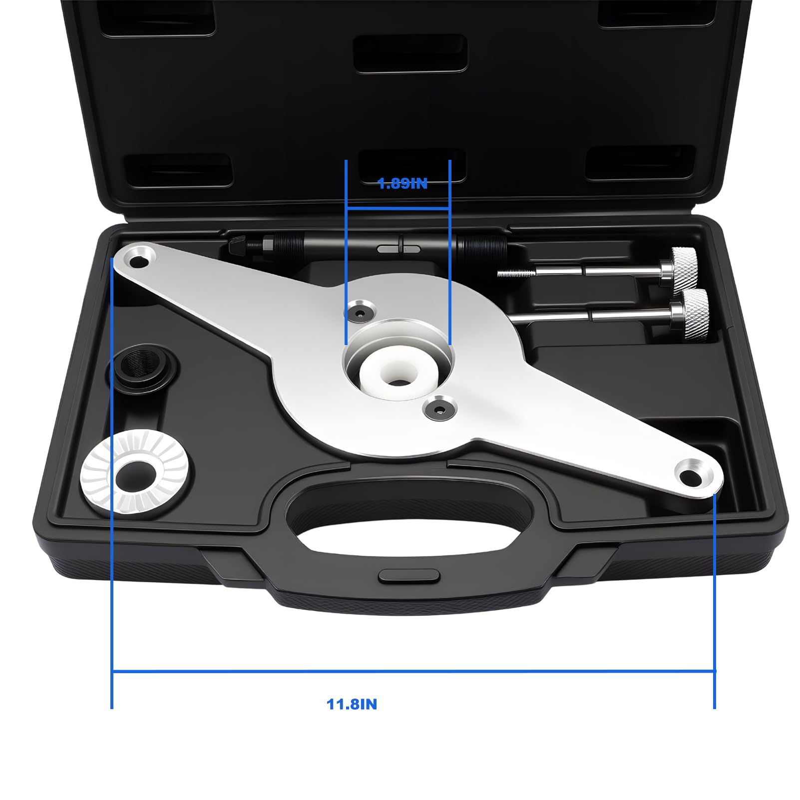 Amortiguador de vibraciones, herramienta de sujeción del motor, correa dentada, herramienta de ajuste para Au-di Se-at Sko-da V-W 4 cilindros 1.8 2.0 4V TFSi EA888 Reemplazar T10531, con