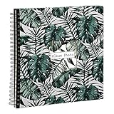 Album photo à spirale Jungle bleu 240 photos 32x31cm