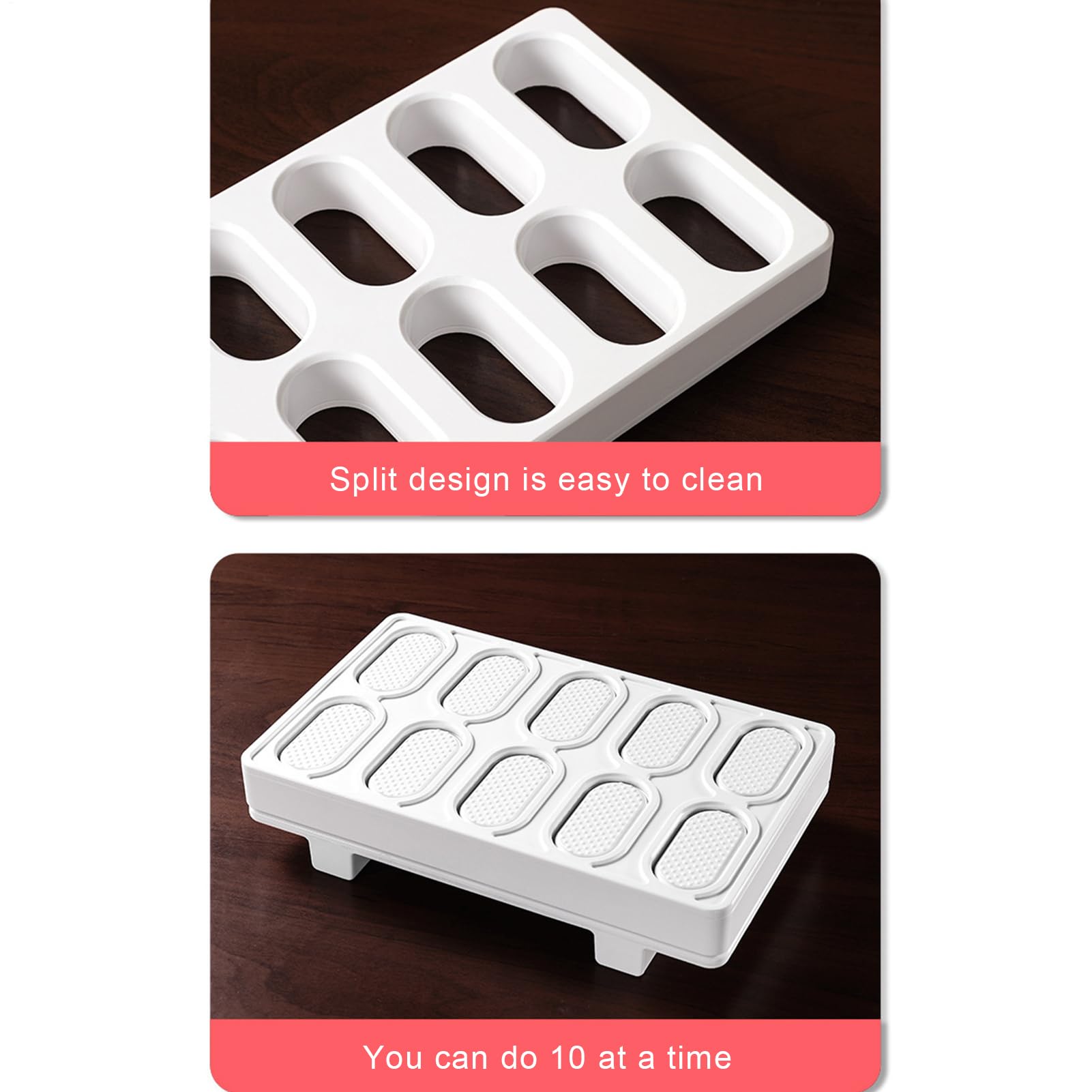 Generisch Machine à sushi - Accessoires de cuisine et ustensiles pour la préparation - Moule à sushi - Pour la , les amis, l'école, le restaurant, la ferme, le camping, le pique-nique, la