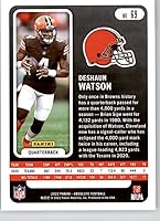 Vista 2 de 2022 Absolute Green #69 Deshaun Watson Cleveland Browns NFL Football Trading Card