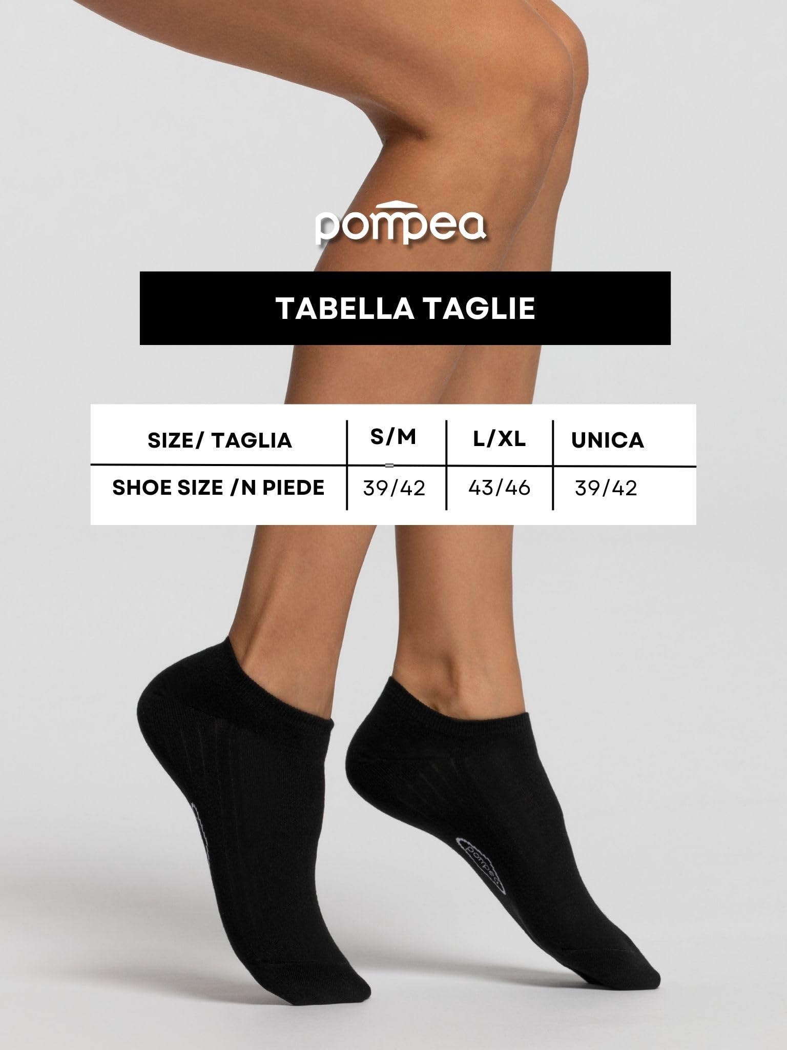 POMPEA 3 Pairs Women's Cotton Socks Short Ankle Socks with Reinforced Toe and Heel - 4