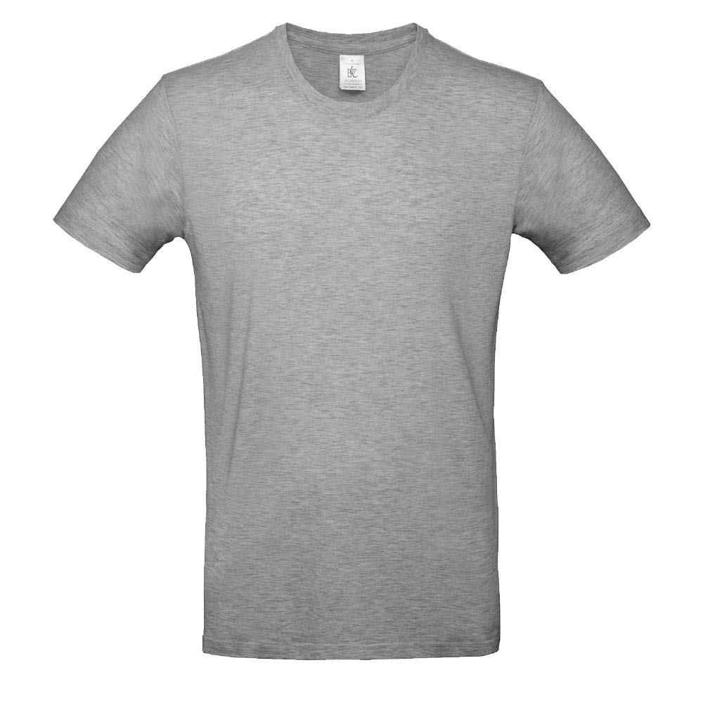 B&C - Single Jersey Herren T-Shirt #E190 / Sport Grey, L