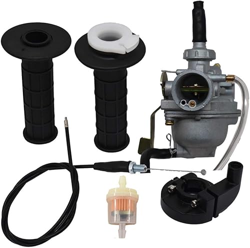 Repuesto de barra de agarre y mango para carburador y cable del acelerador para Honda CRF50F XR50R Z50 Z50A Z50R Carb