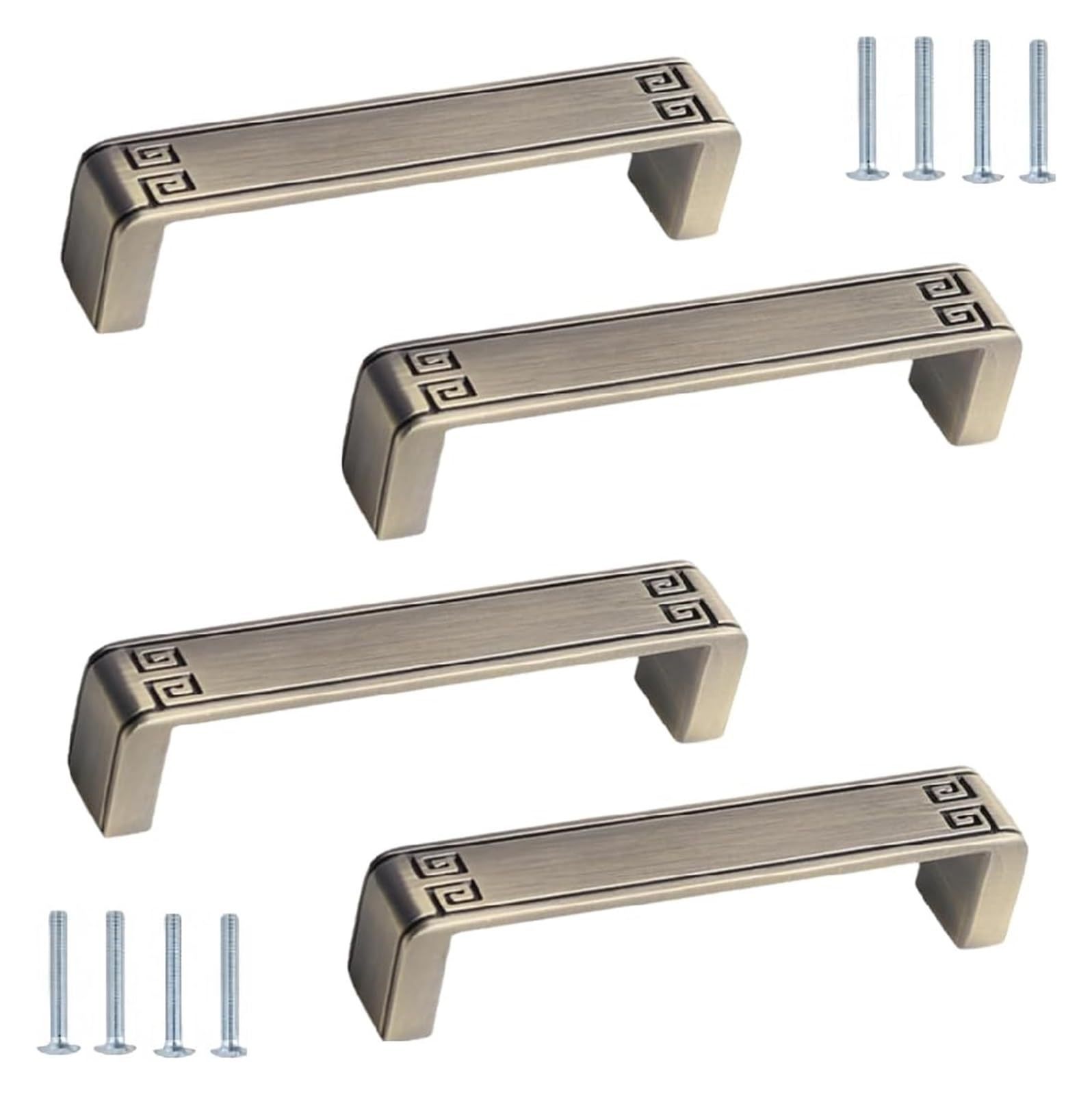 NLQCSXWEP Zinc Alloy Cabinet Bow Handle, Zinc Alloy Handles Blue 4 pcs for Cabinet Door Wardrobe(B-96mm)