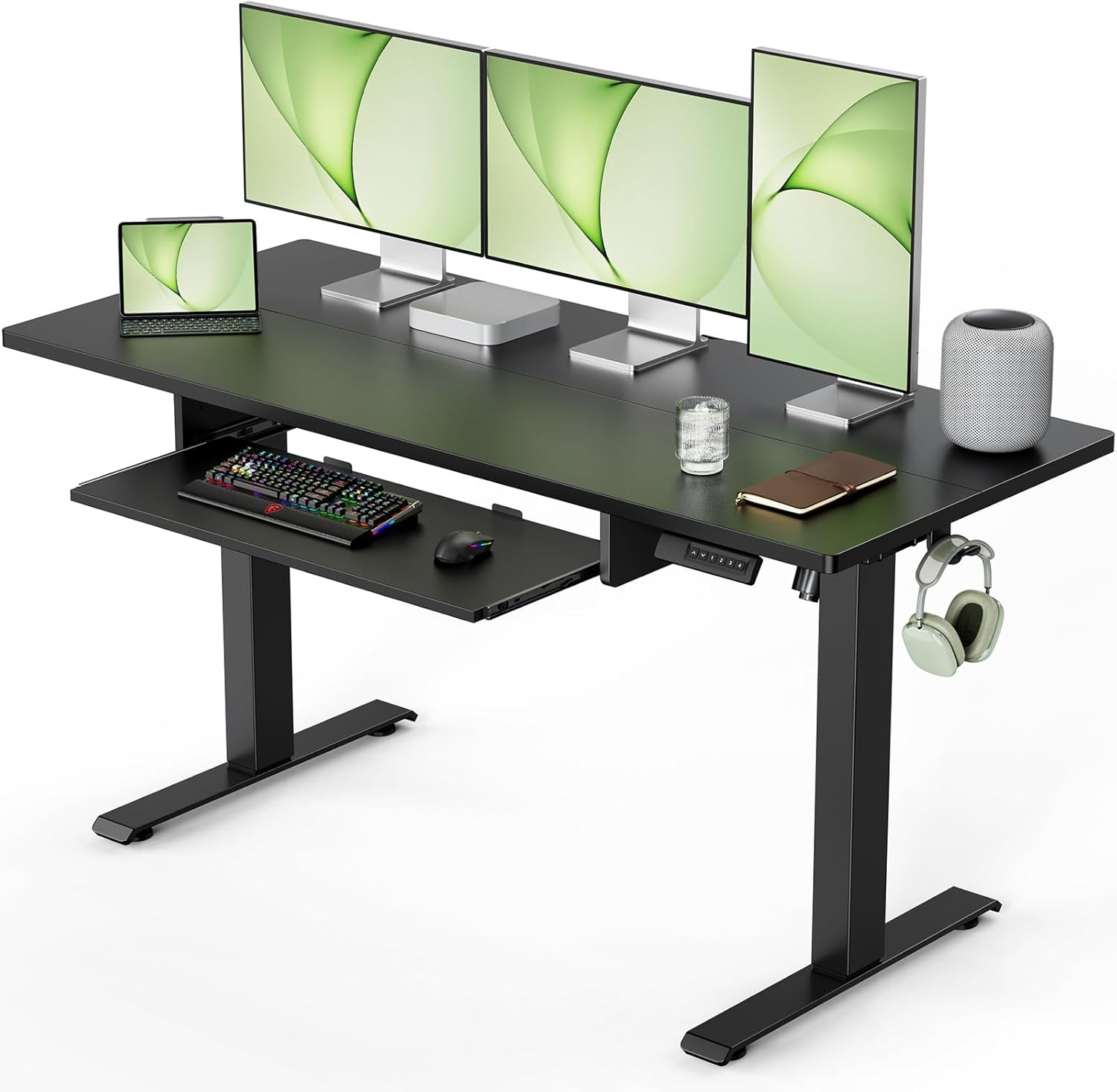Marsail electric standing desk, ‎Carbon Alloy Steel ‎CARB P2 Engineered