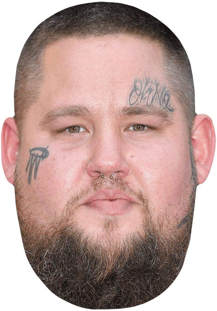 Rag n Bone Man (Beard) Big Head. Larger Than Life mask.