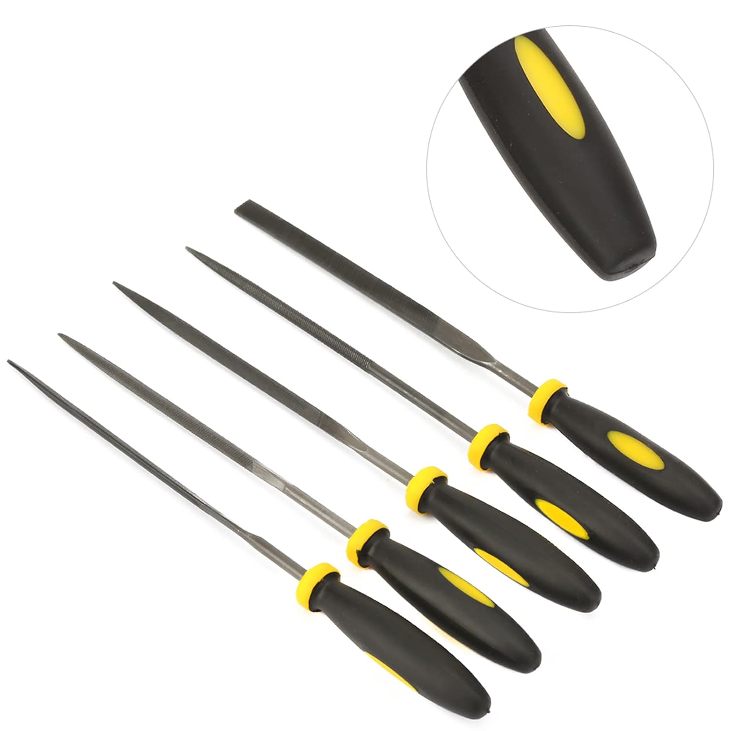 Assorted Flat File, File Steel File Set,Mini Flat Knife, Mini Assorted Flat File (3 * 140mm)