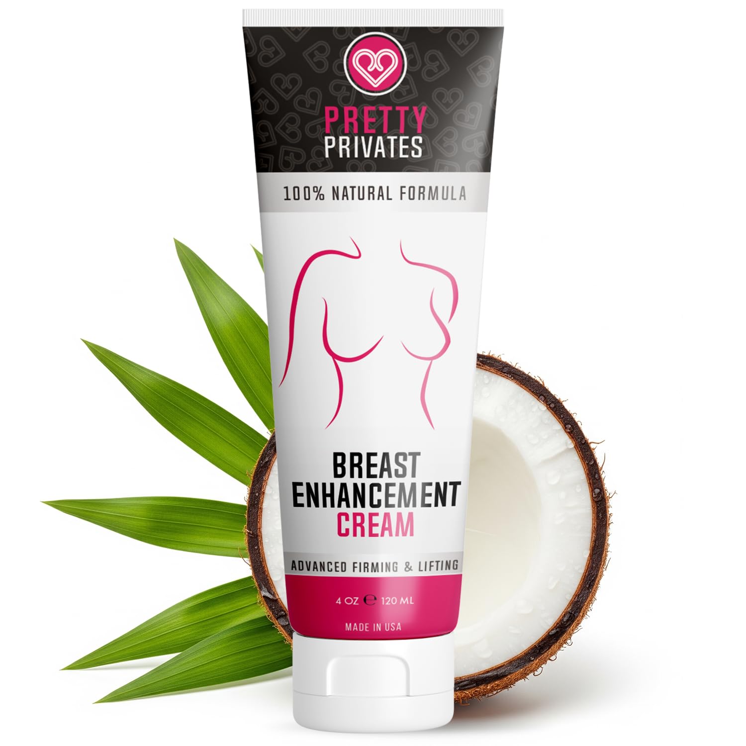 Breast Enhancement Cream for Firming & Lifting - Natural Growth & Elasticity, Non-Invasive Enhancer for Confidence & Self-Esteem