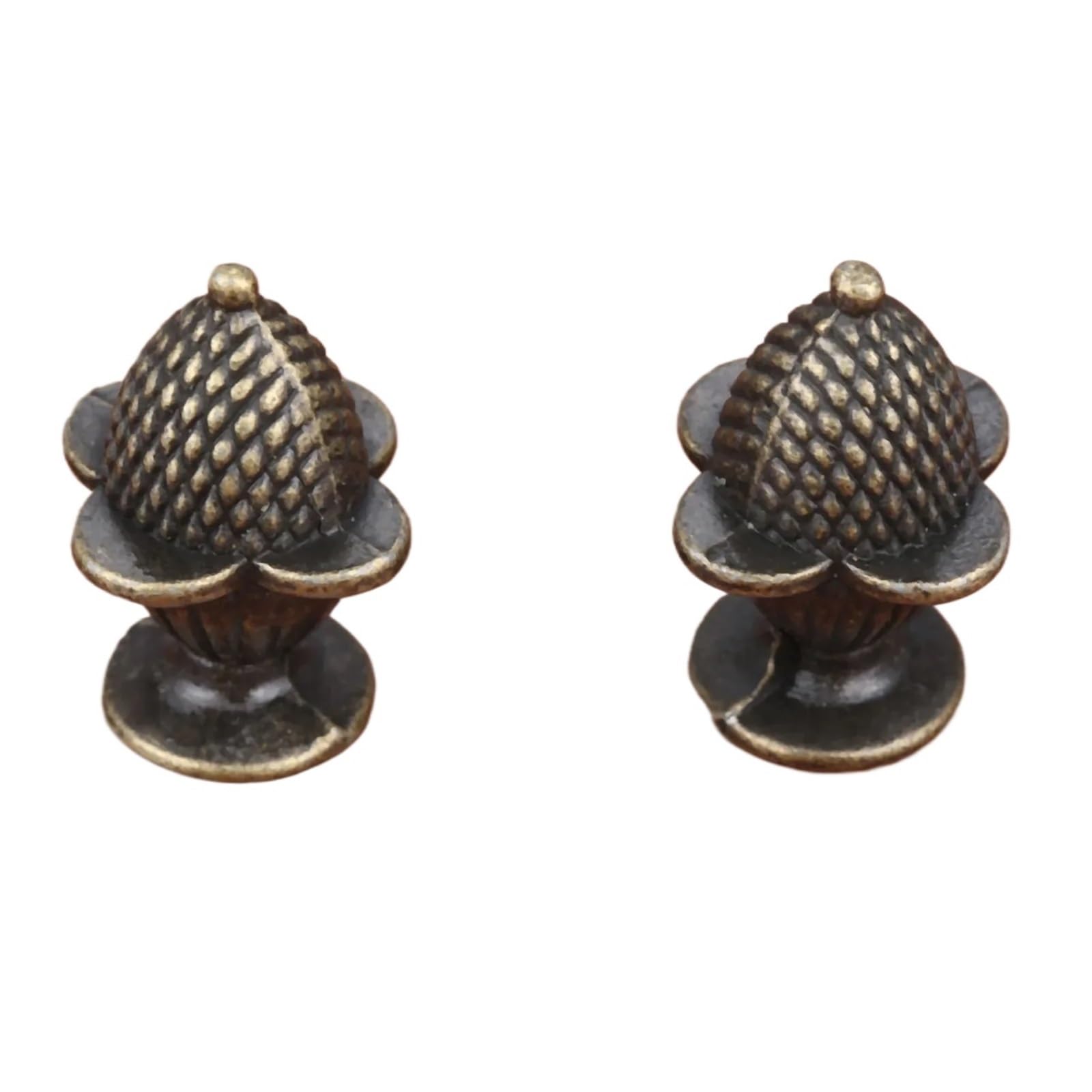HUWOYG 10pcs Antique Bronze Strawberry Knob for Cupboards