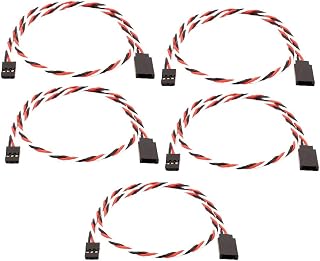 New Lon0167 5Pcs 420mm Featured 30 Cores Anti-interference reliable efficacy M/F JR RC Quadcopter Y Servo Extension Wire(id:6ca aa 06 f4d)