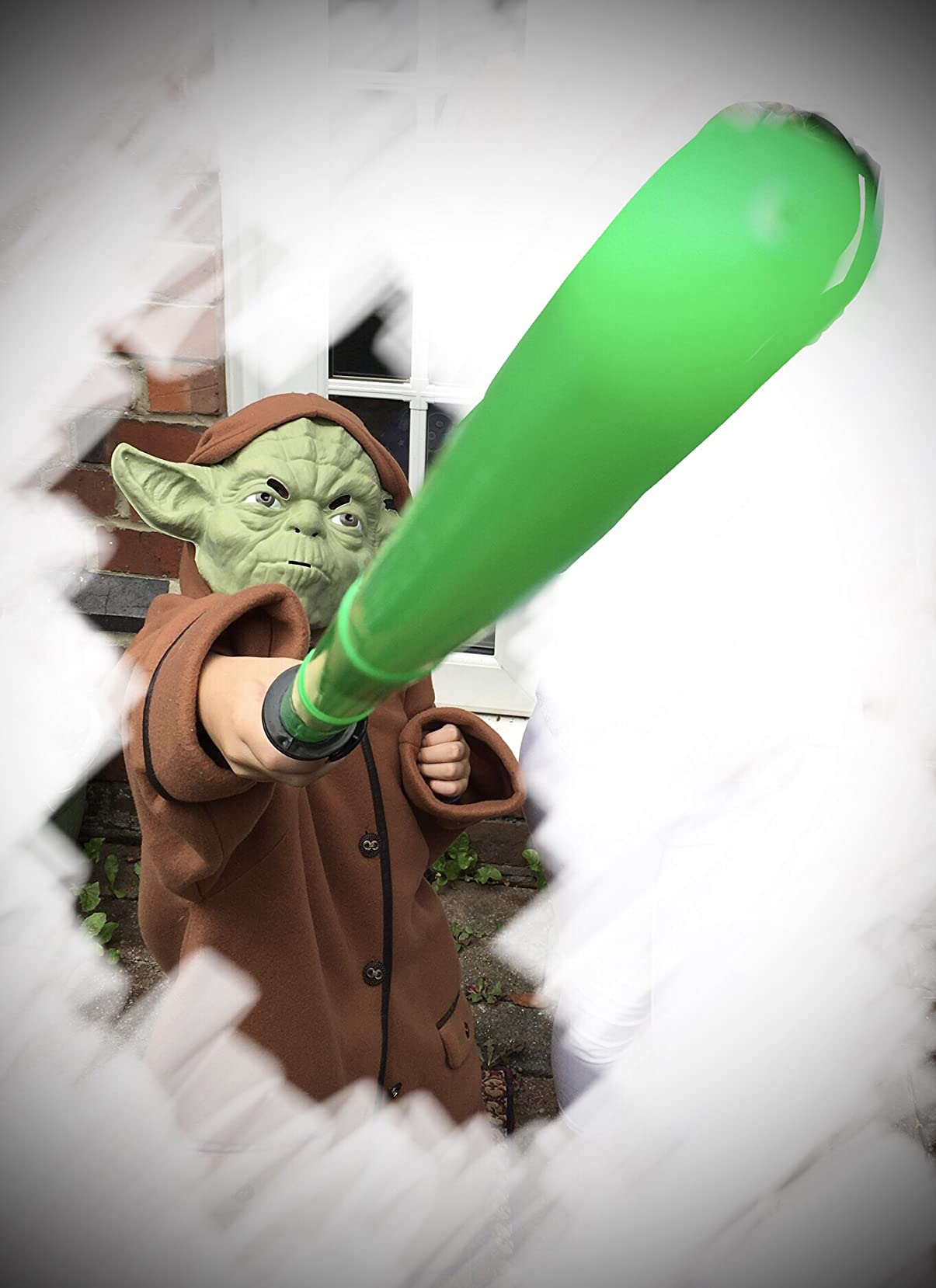 Rubies Costume Co Vintage Adult Yoda Mask Amazon.co.uk Toys & Games