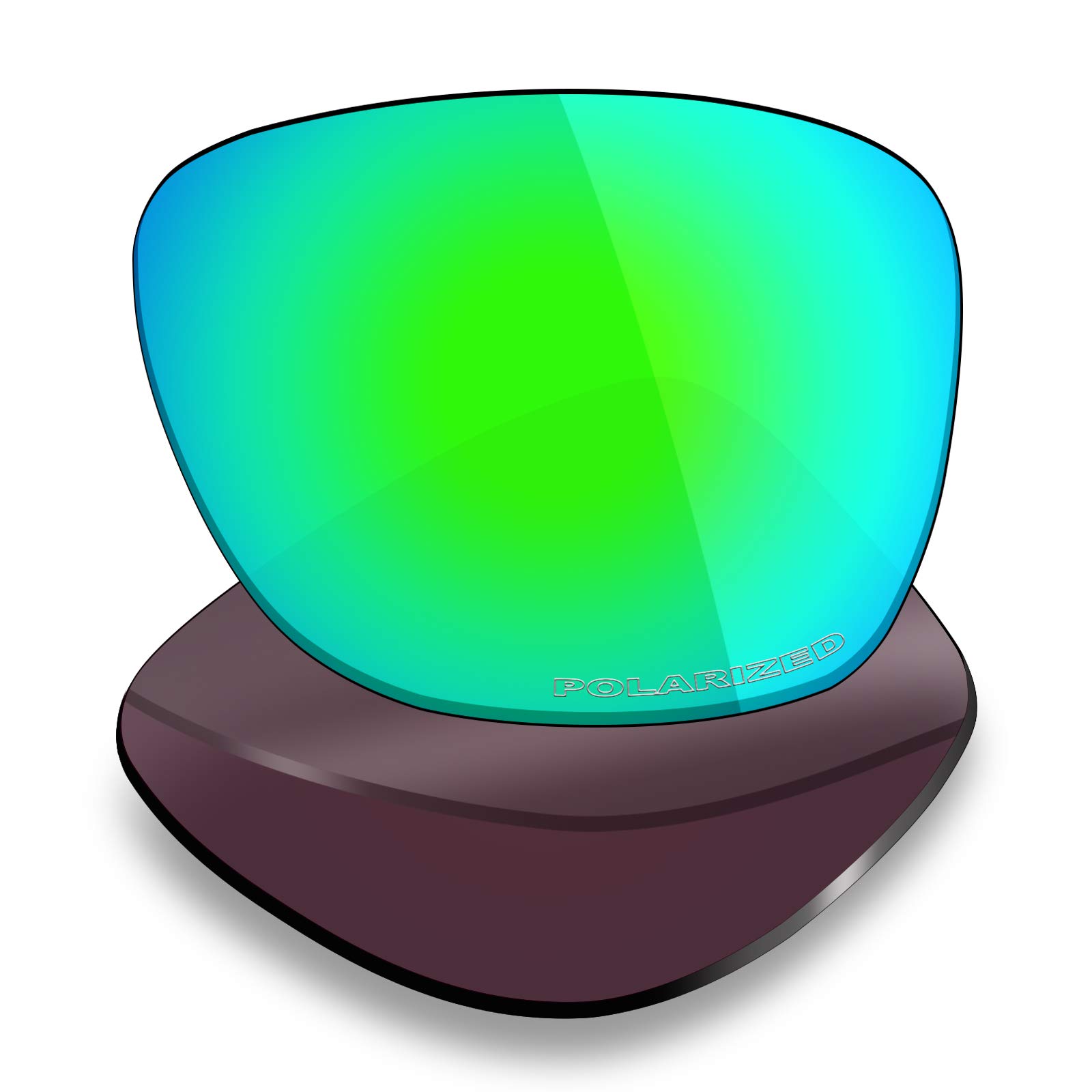 Mryok Lenti di ricambio per Oakley Catalyst – Opzioni Anti-seawater Corrosion Polarized - Emerald Green Taglia unica