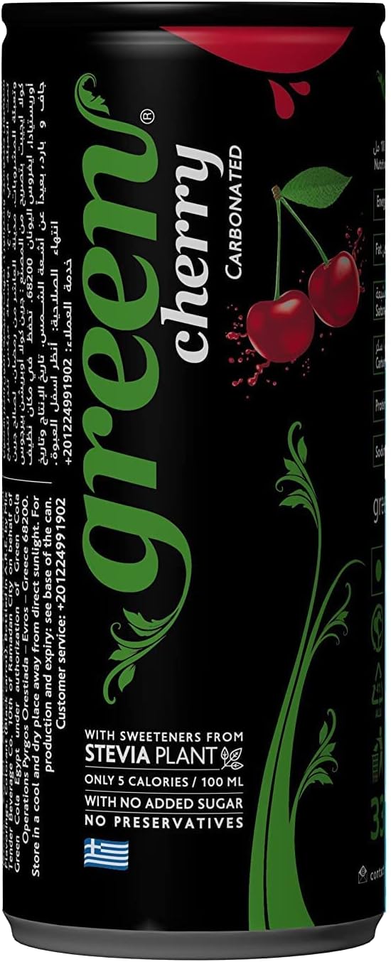 Green Cola Sour Cherry 330ml