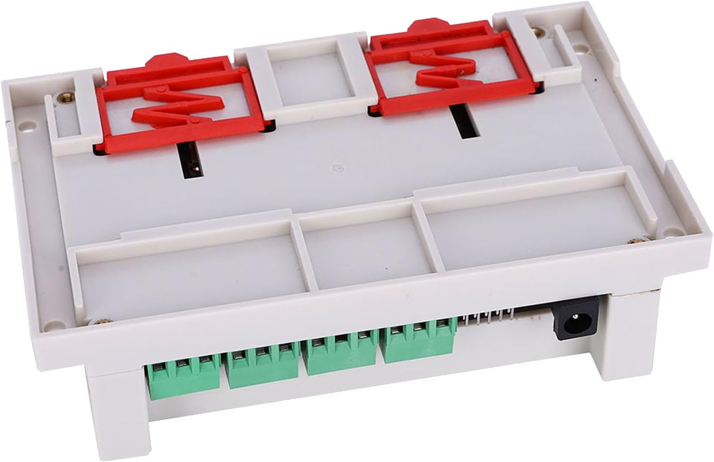 GOTOTOP 8 Channel Relay Switch Module, Ethernet IP Controller with Web Server, 8 Relay Channels 250V AC 10A for Smart Home Automation (White)