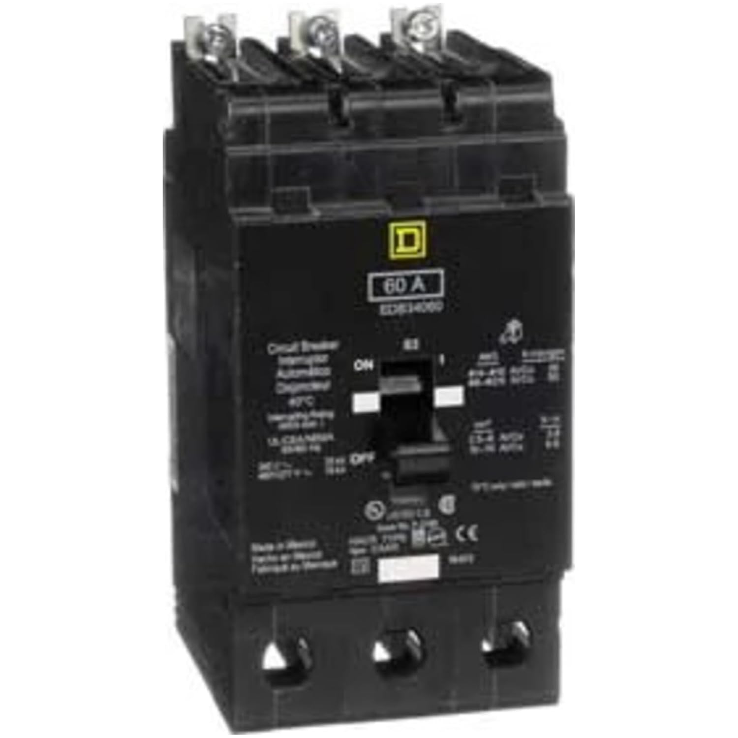 EDB34060 - Square D Circuit Breakers