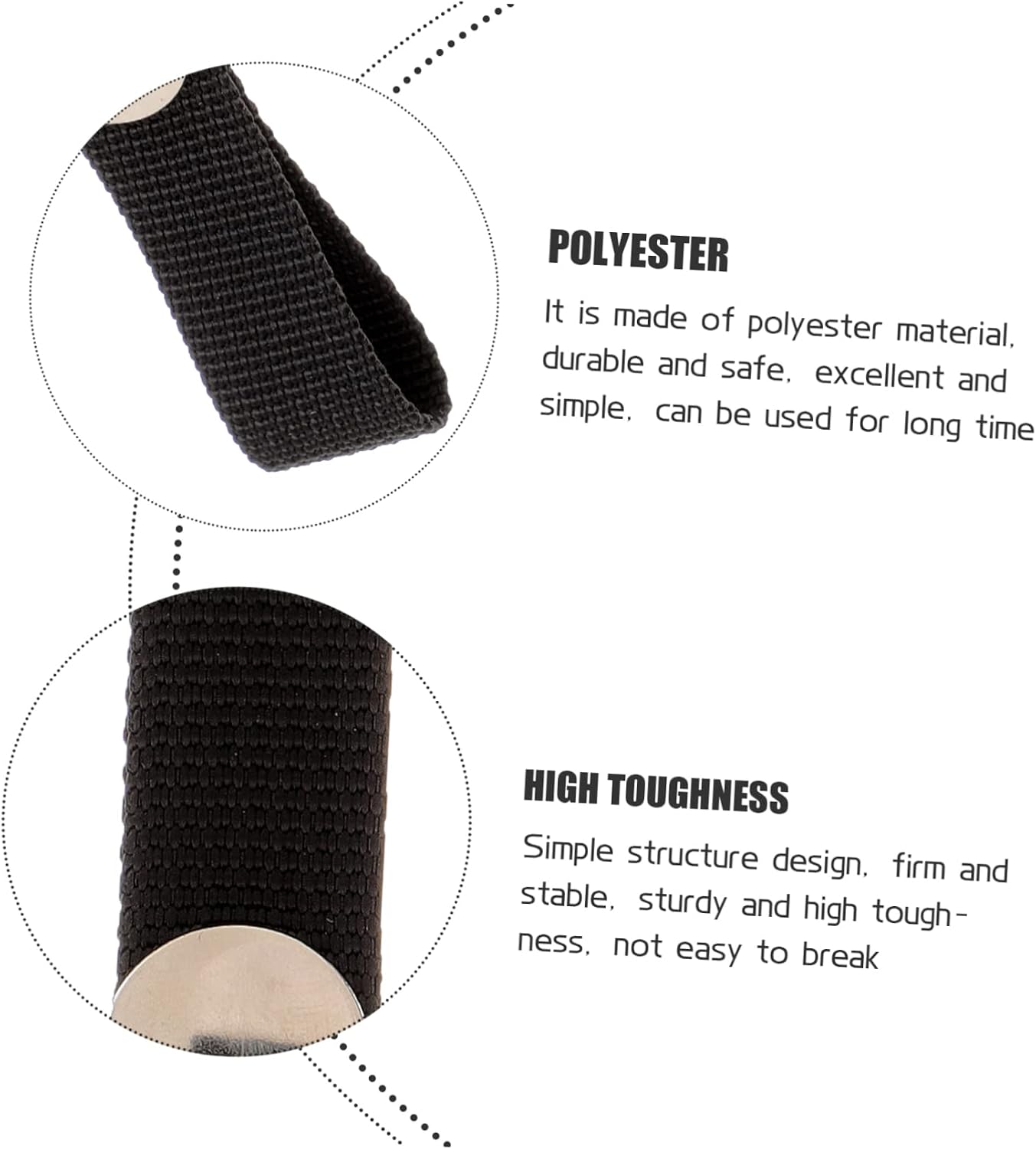 Detachable Hockey Helmet Chin Strap Polyester Sports Helmet Repair Kit Lightweight Durable Chin Strap