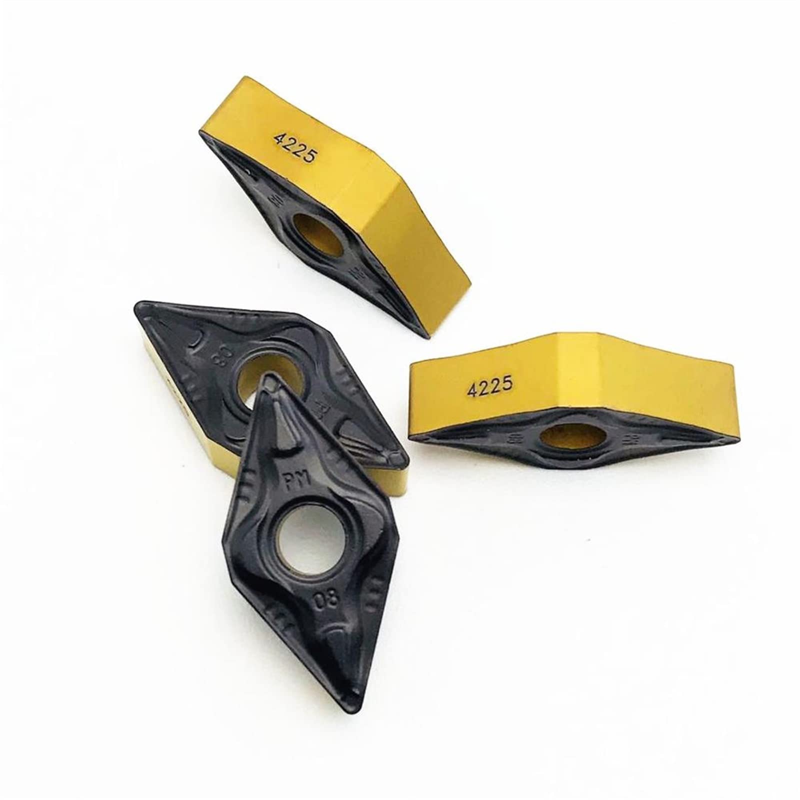 Herramientas de torneado, 10 piezas Insertos de corte TNMG160404 TNMG160408 HA PC9030 Herramienta de torneado externo de alta calidad Inserto de carburo for procesamiento de acero Herramientas de torn