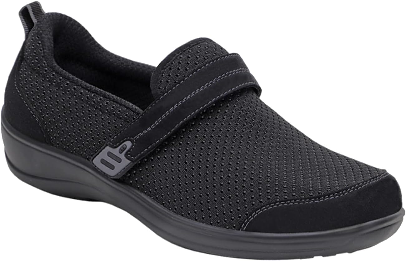 OrthofeetWomen's Orthopedic Stretch Knit Quincy Slip-On Shoes