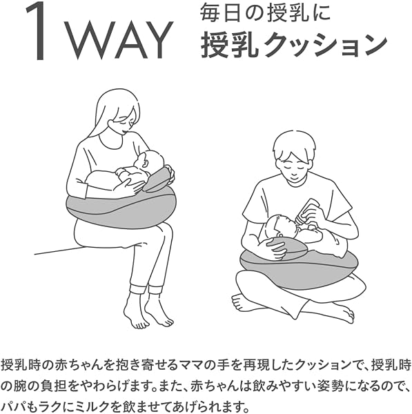 カーメイト(エールベベ) 3WAYクッション プレミアム イブル 1個 0か月~ BB714 - 5