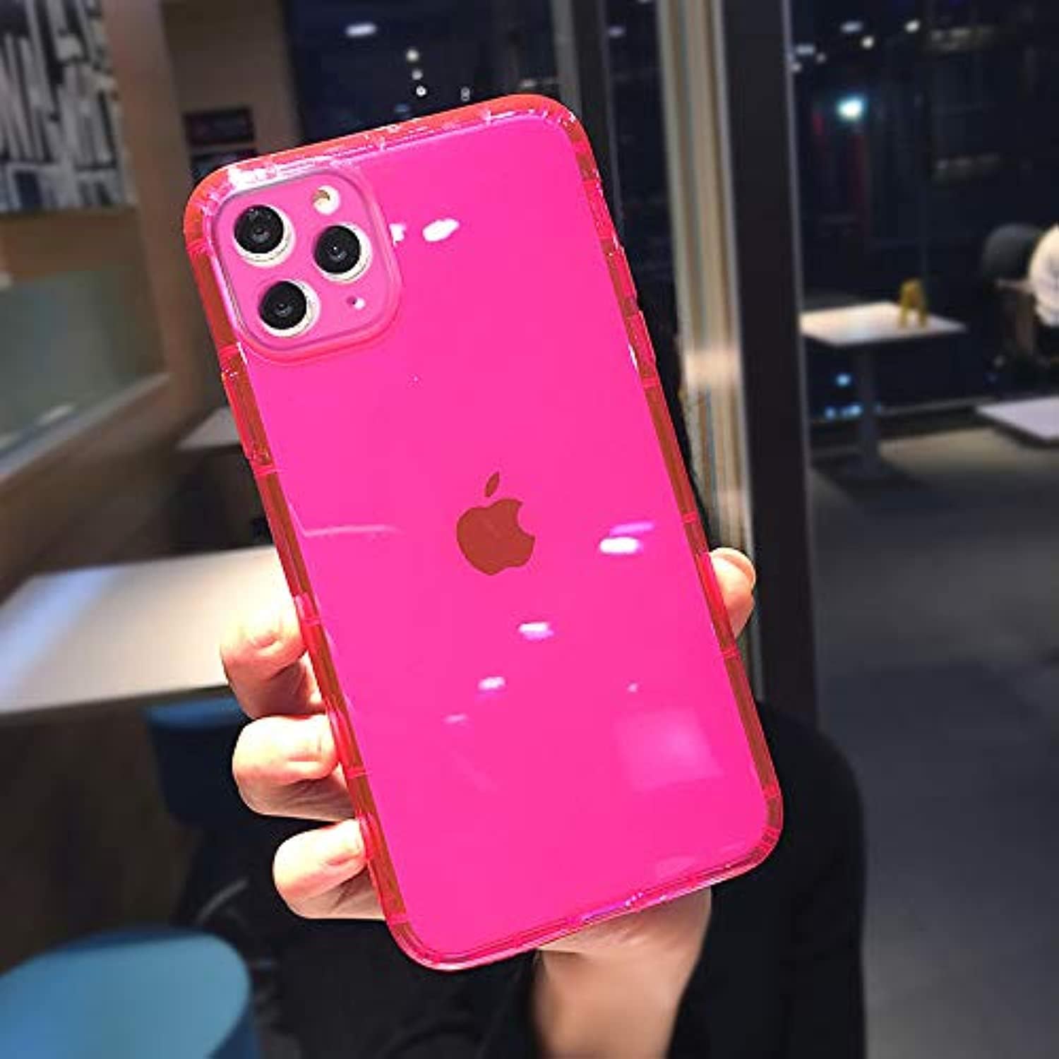 SX Max Case Compatible with Apple iPhone Xsmax Clear Cover IP Xs 10s Square 10max X S Slim TPU Cases Thin I-Hone Soft I Phone Sxmax Xmax 10 Protective Bumper Xphone Skin 10xs para 6.5 inch (pink)