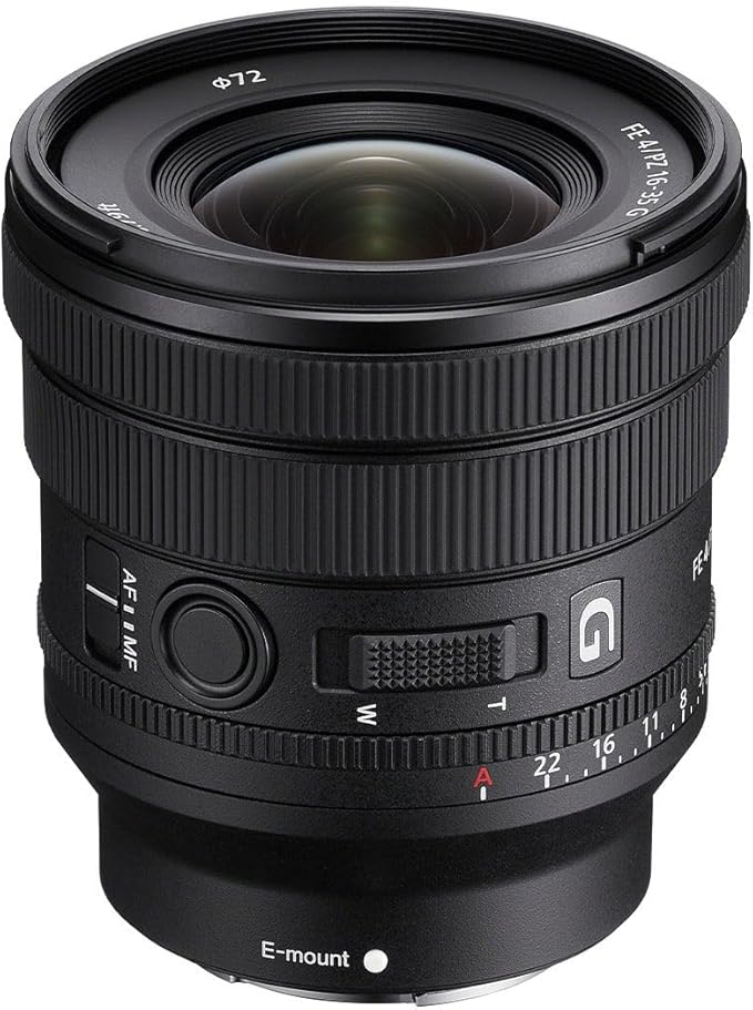 Sony SELP1635G | Full-Frame FE PZ 16-35mm F4 G Premium G Series Wide Angle Power Zoom Lens