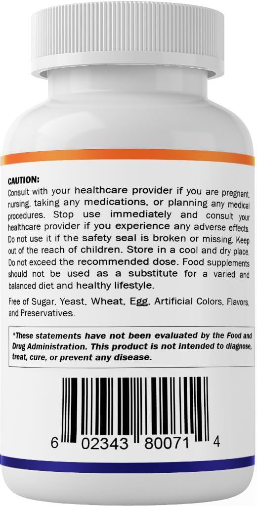 Vitamatic Mastic Gum 1000mg per Serving - Support Digestive Function, Gastrointestinal Health, Immune and Oral Wellness, 120 Capsules - Image 9