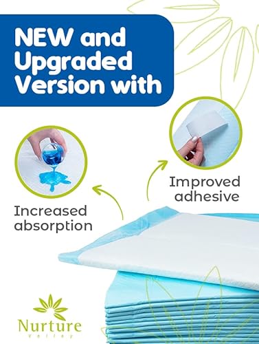 Xl Heavy Duty Ultra Absorbent Bed Pads By Nurture | 36 X 36 Disposable Chux Liners, Underpads, Adult Incontinence Chucks | Hospital Grade Large Waterproof Pee Pad 4 Home, Baby Changing, Elderly Adults #TOP2