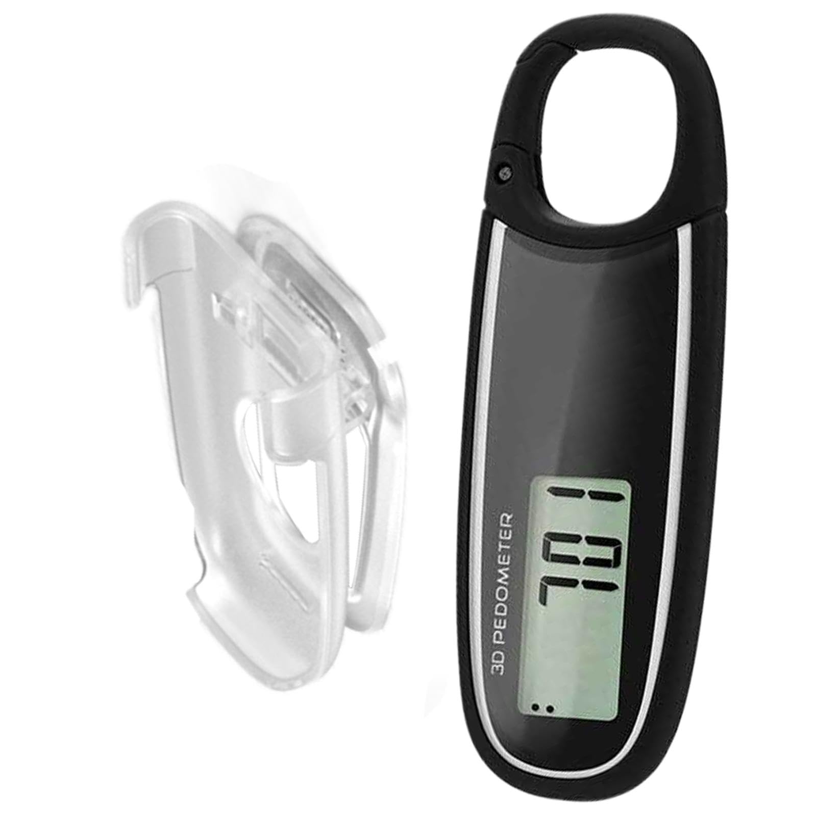 Lot De 3 Mini Podomètres Numériques LCD – Pour Course à Pied, Marche (neufs, Sans Pile)