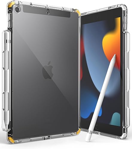 Miniatura 10 de Ringke Fusion Plus con parachoques suave compatible con iPad de 9 generación (10.2 pulgadas, 2021), iPad de 87 generación, transparente, a prueba de