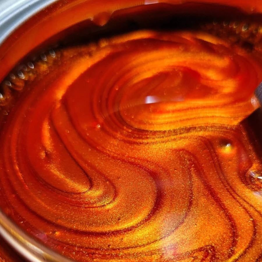 Luscious Orange Spray Can Paint, 12oz | High-Gloss Polyurethane Automotive Paint | Professional-Grade Candy Basecoat for Cars, Motorcycles & More