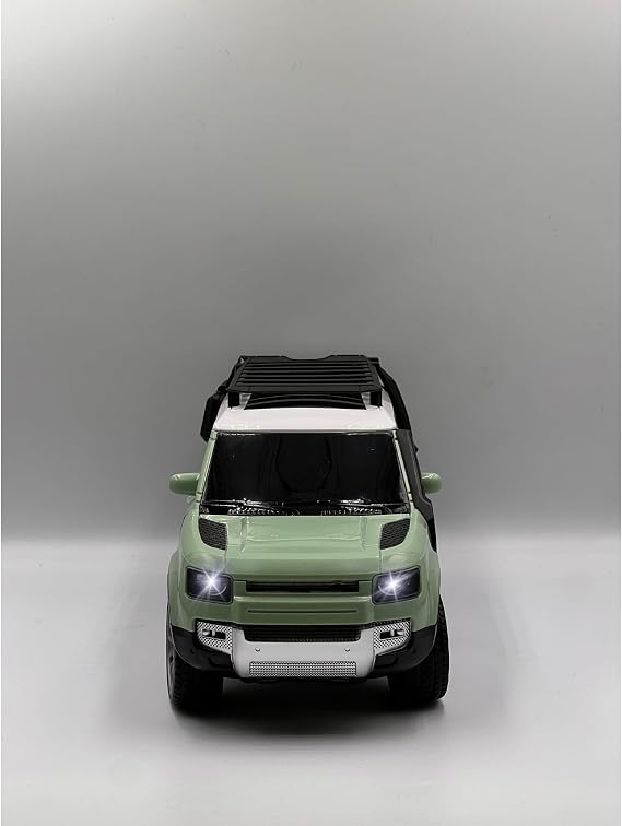 Giffy/Oyuncak Uzaktan Kumandalı Şarjlı Full Fonksiyon Defender Model 27 Mhz Gerçekçi Tasarım Drift Atan Jeeep Araç (Yeşil)