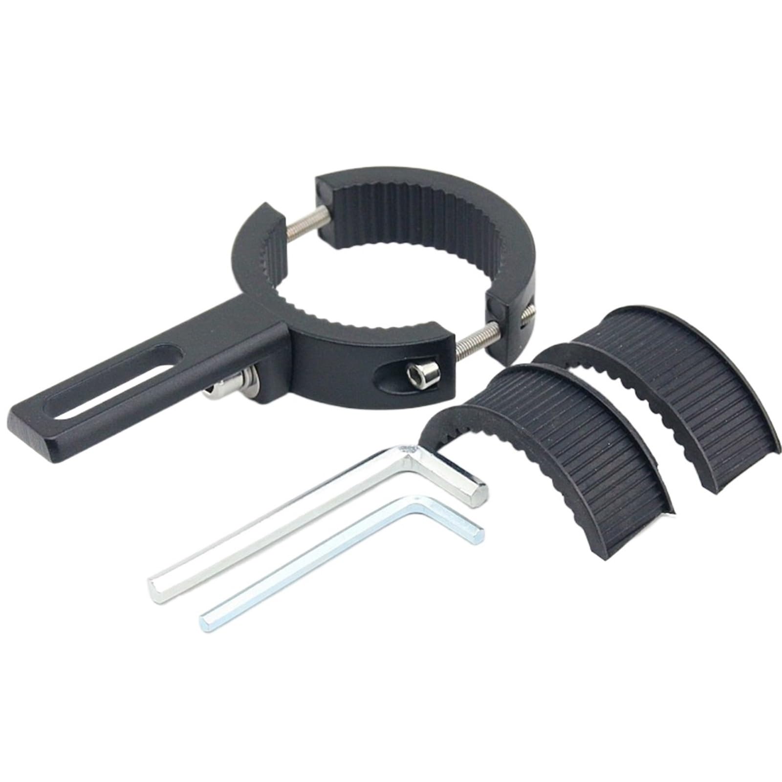 Ouqaerm L Universa Motorcycle Headlight Brackets Moto Auxiliary Spotlights Holder Fork Clamp Motorbike Accessories Headlamp Bracket(L)