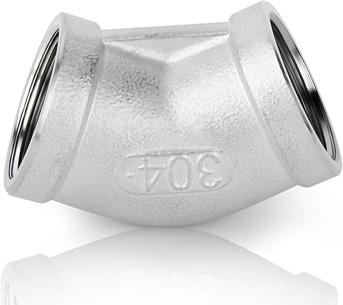 Miniatura 7 de TAISHER 2 piezas de acero inoxidable 304 accesorios de codo de 90 grados, tubo hembra NPT de 1 pulgada a 1 pulgada NPT hembra 304 accesorio de