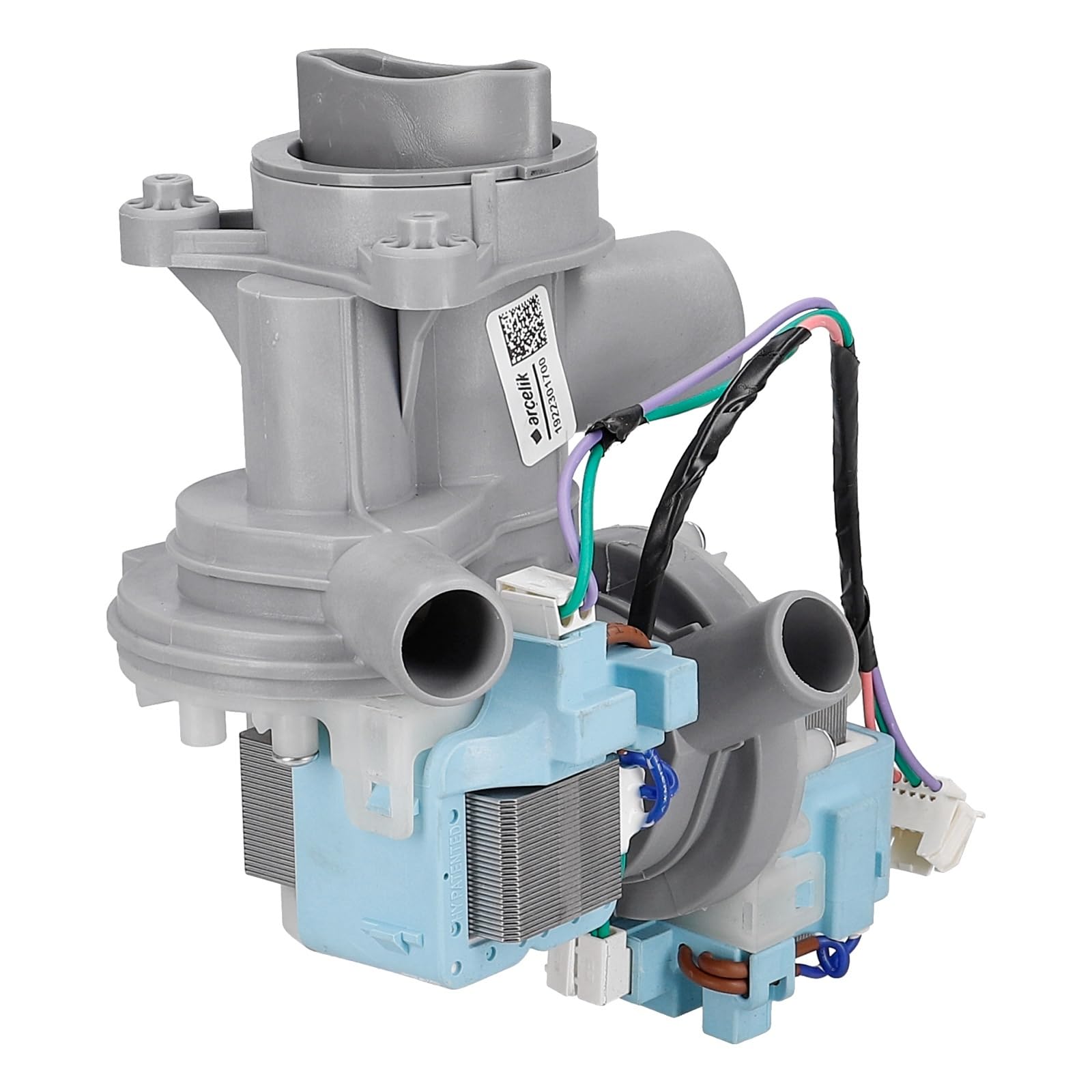 easyPART passend für Beko 1922301700 Pumpenfilter für Waschmaschine | Wäscheautomat, Flusensieb, Ablaufpumpe, Filtereinsatz, Kompatibel mit Arçelik, Arctic, Altus, Blomberg, Grundig, Whirlpool