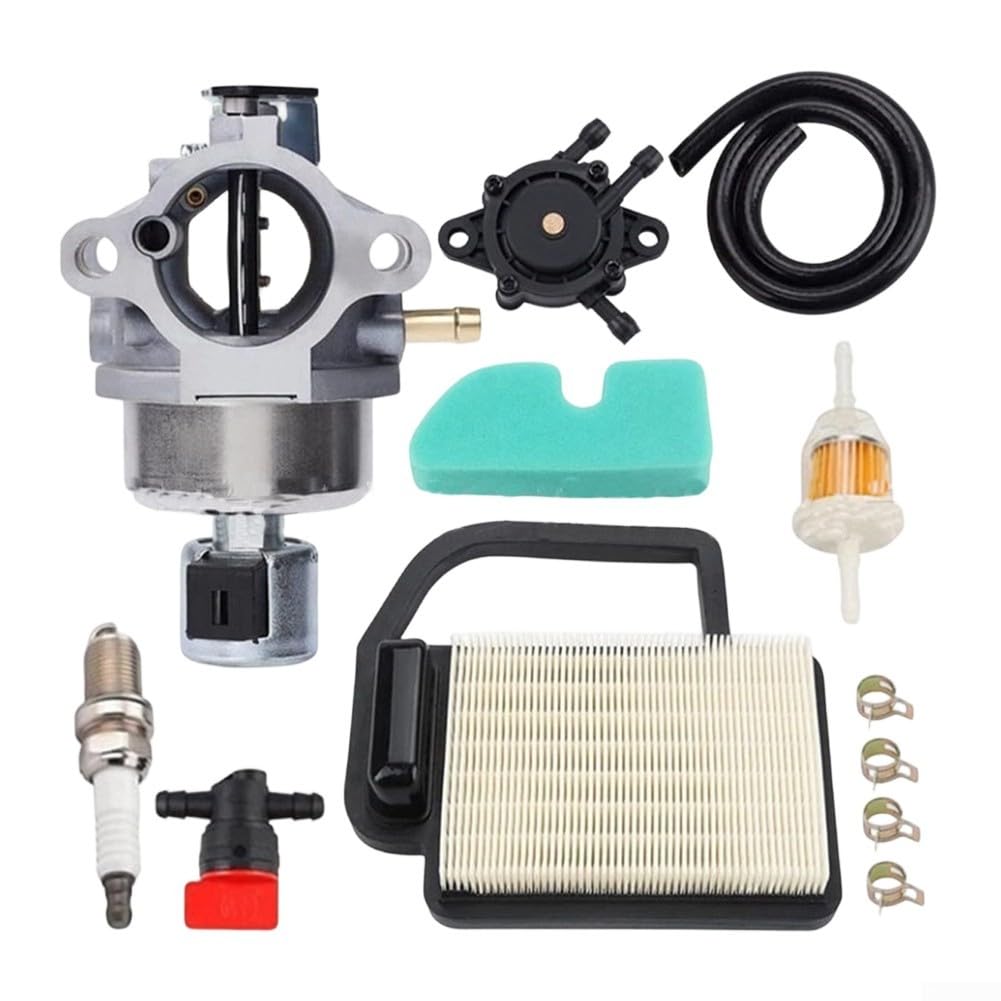 Kit de reparación de carburador para motores SV470 SV530 SV600, incluye filtro de aceite de aire para cortacésped
