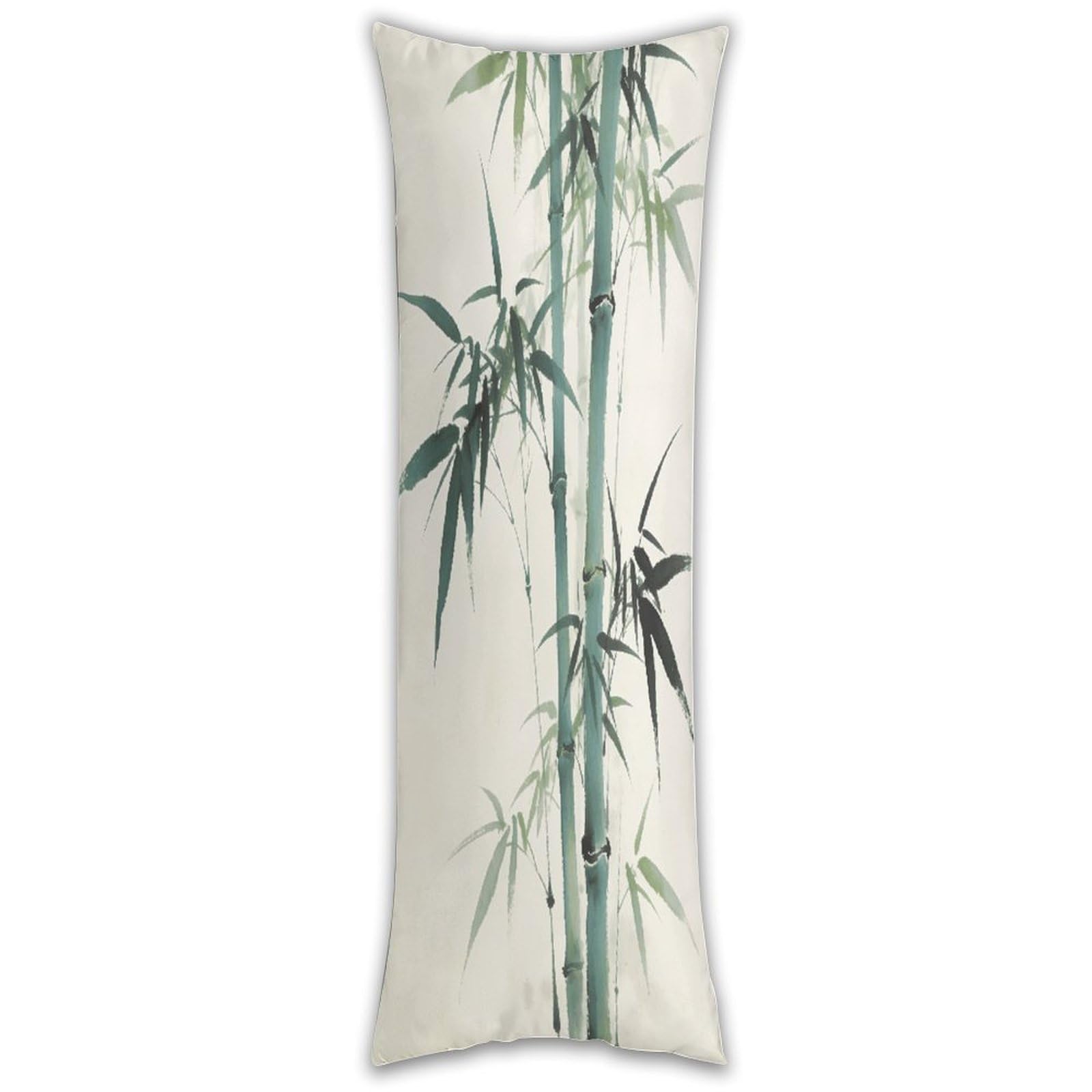 Plant Pillow Cases Breathable Vertical Long Pillowcase Body Pillowcase with Hidden Zipper Closure Soft and Cozy Pillow Cover 20x54 Inches for Bedroom Couch