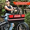 COLCASE Lipo Safe Bag Fireproof Explosionproof Ebike Battery Storage Bag and Lipo Battery Charging Bag with Combination Lock Silicone Coated Fireproof Bag (20 x 5.5 x 9 in) #3
