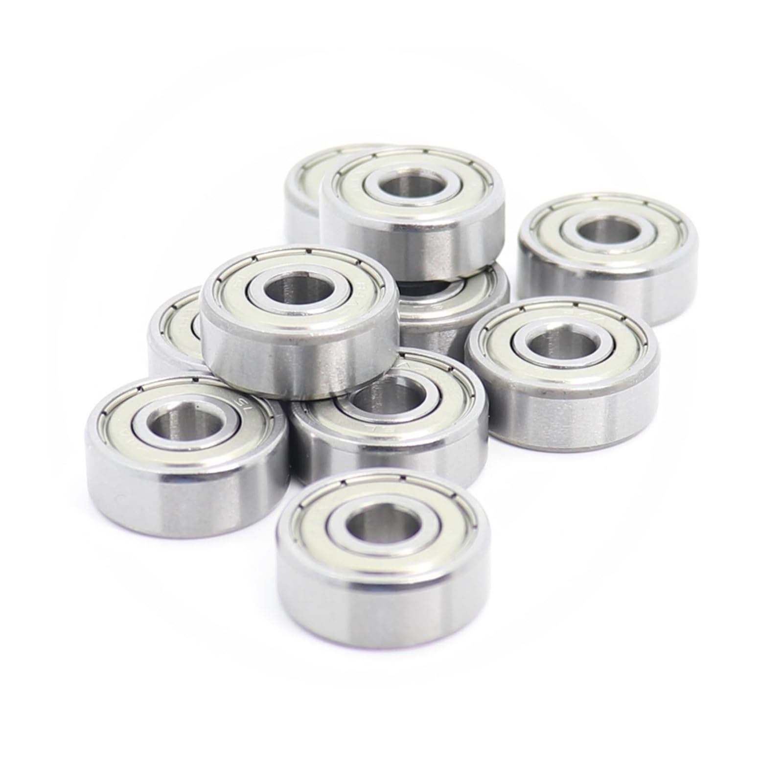 R4zz R4Azz Rodamiento R6zz R8zz ABEC-1 10PCS Rodamientos de bolas en miniatura con doble blindaje en pulgadas R4z R4Az R6z R8z(R4ZZ-A1-10PCS)(R6ZZ-A1-10PCS)