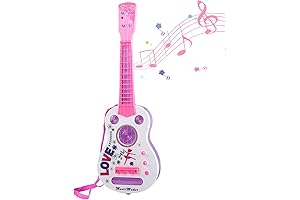M SANMERSEN Kids Electric Guitar Minnie