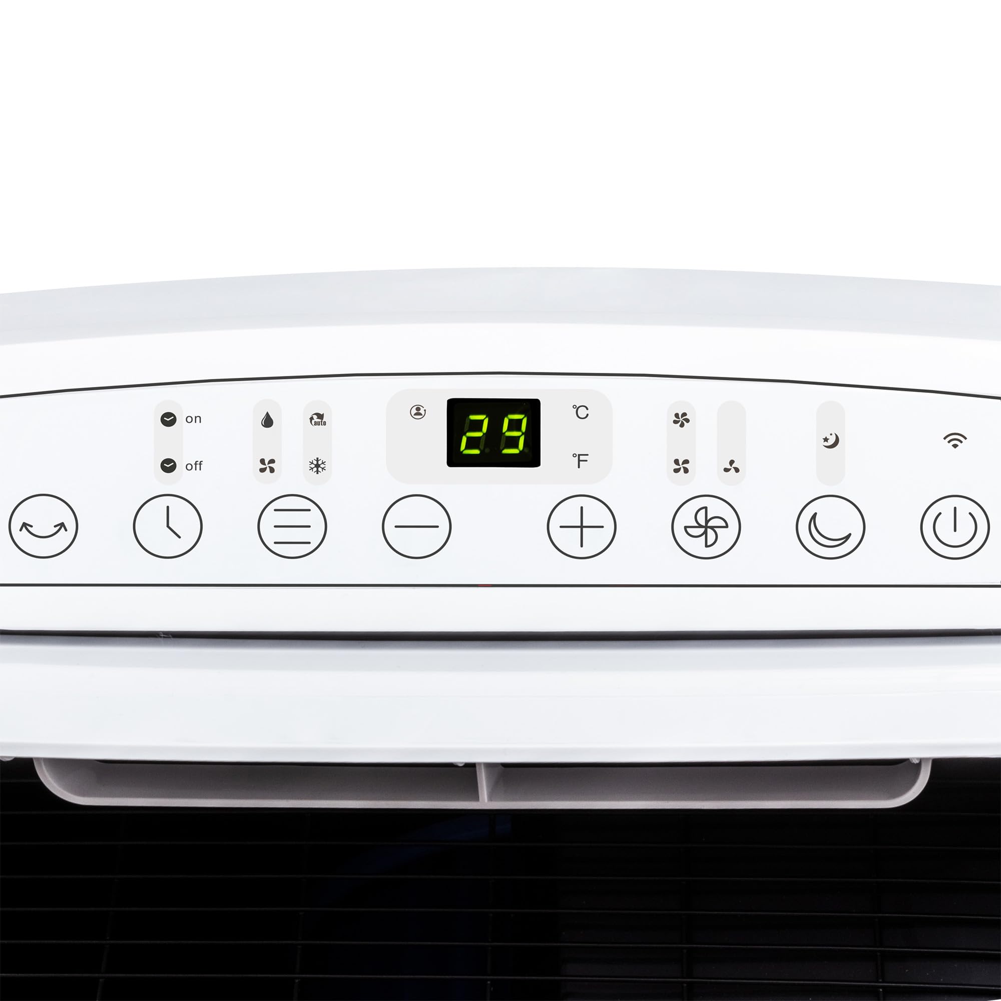 TROTEC Climatiseur mobile connecté PAC 3910 X - 3,9 kW (13 300 BTU), commande par smartphone - 3 en 1 : refroidissement, déshumidification, ventilation, pour pièces jusqu'à 130 m³, télécommandé