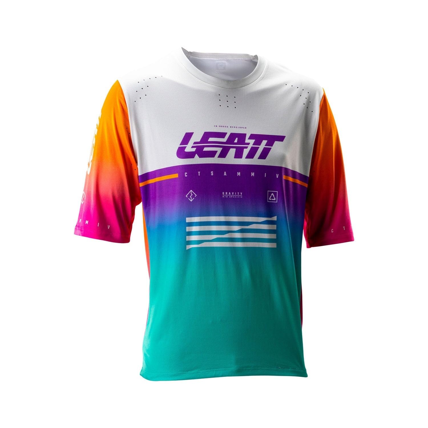 Leatt Odzież Mężczyźni Maglia Tecnica Mtb Gravity 4.0-traspirante Per End