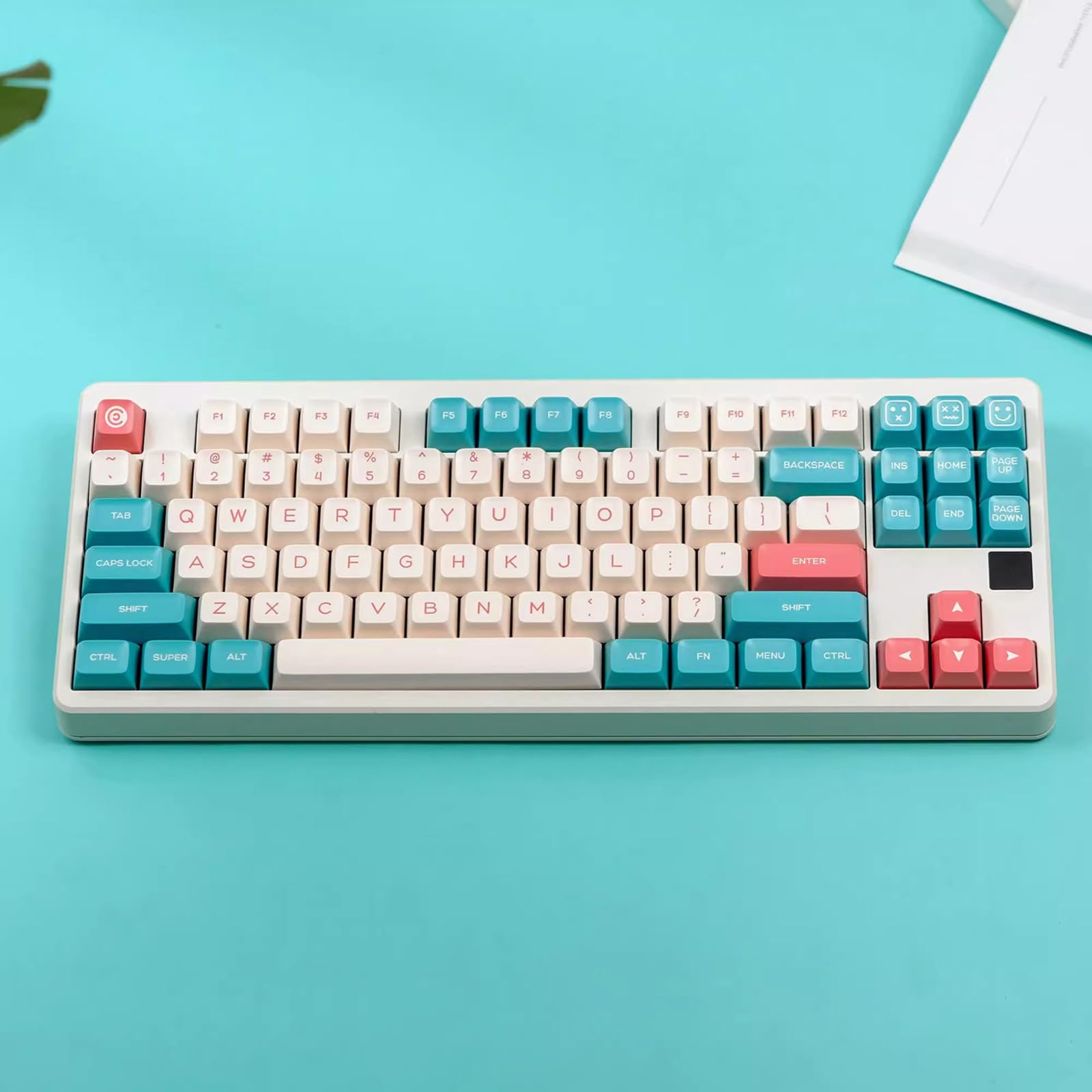Amazon | メカニカルキーボードキーキャップ 2色インジェクションキー