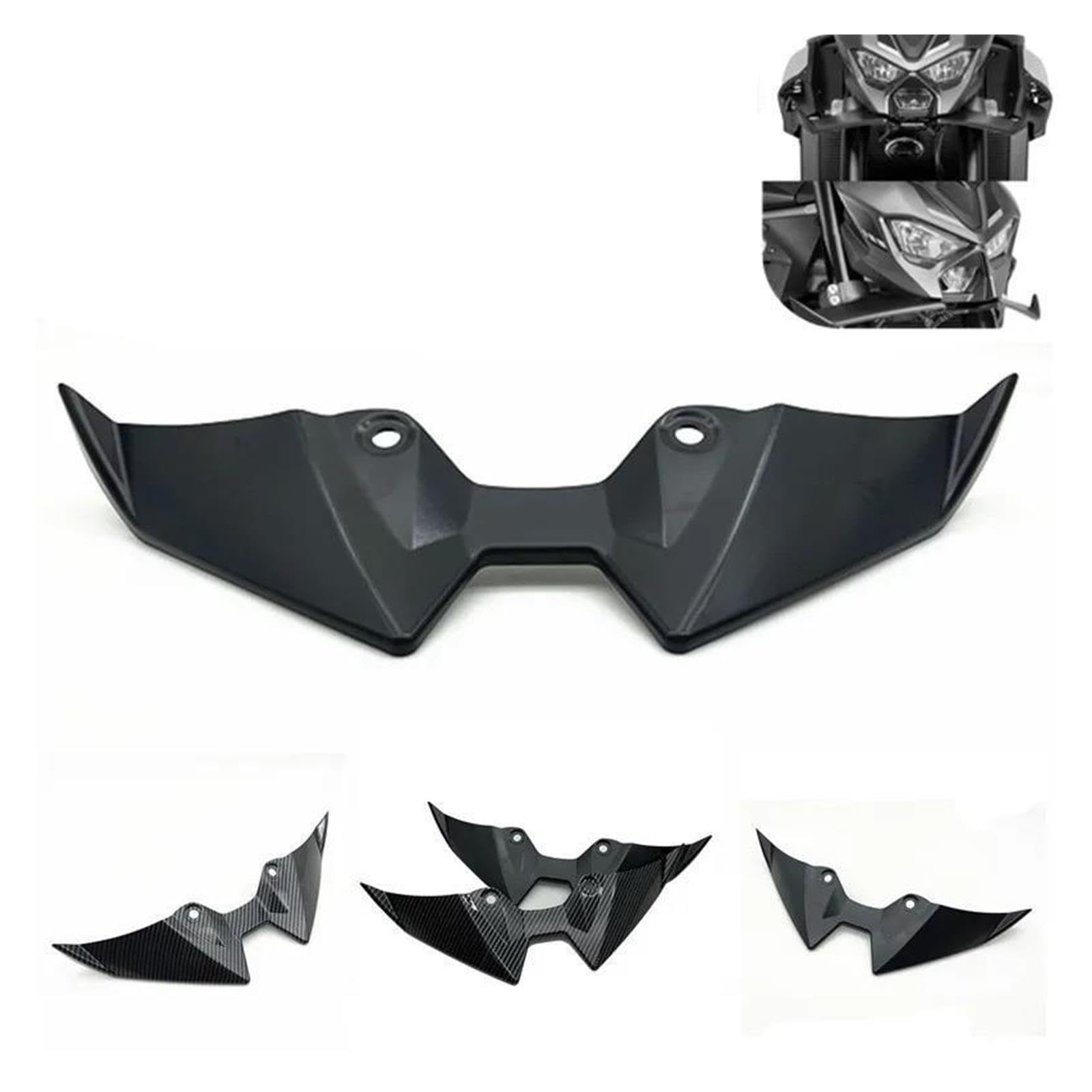 Motorrad Nasenkegel Frontspoiler Wind Winglet für Kawasaki Z900 2025 2026