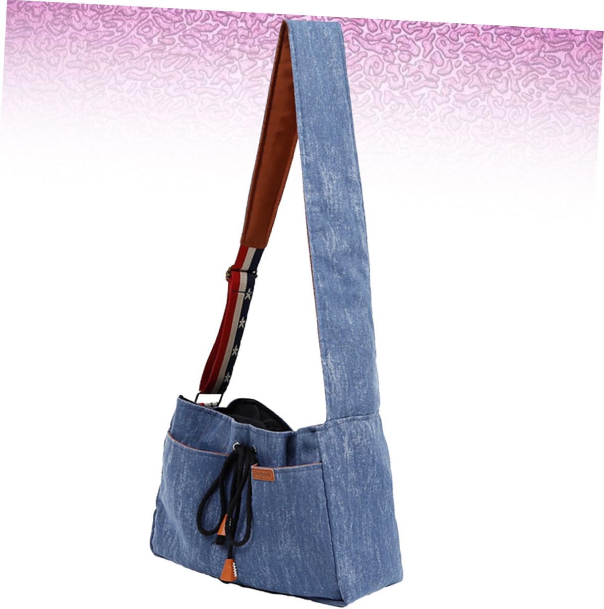 Pet Carrier Bag Sling Shoulder Outdoor Travel Bag Machine Washable Polyester Cotton Hands-Free Dog Cat Carrier for Pet Pouch
