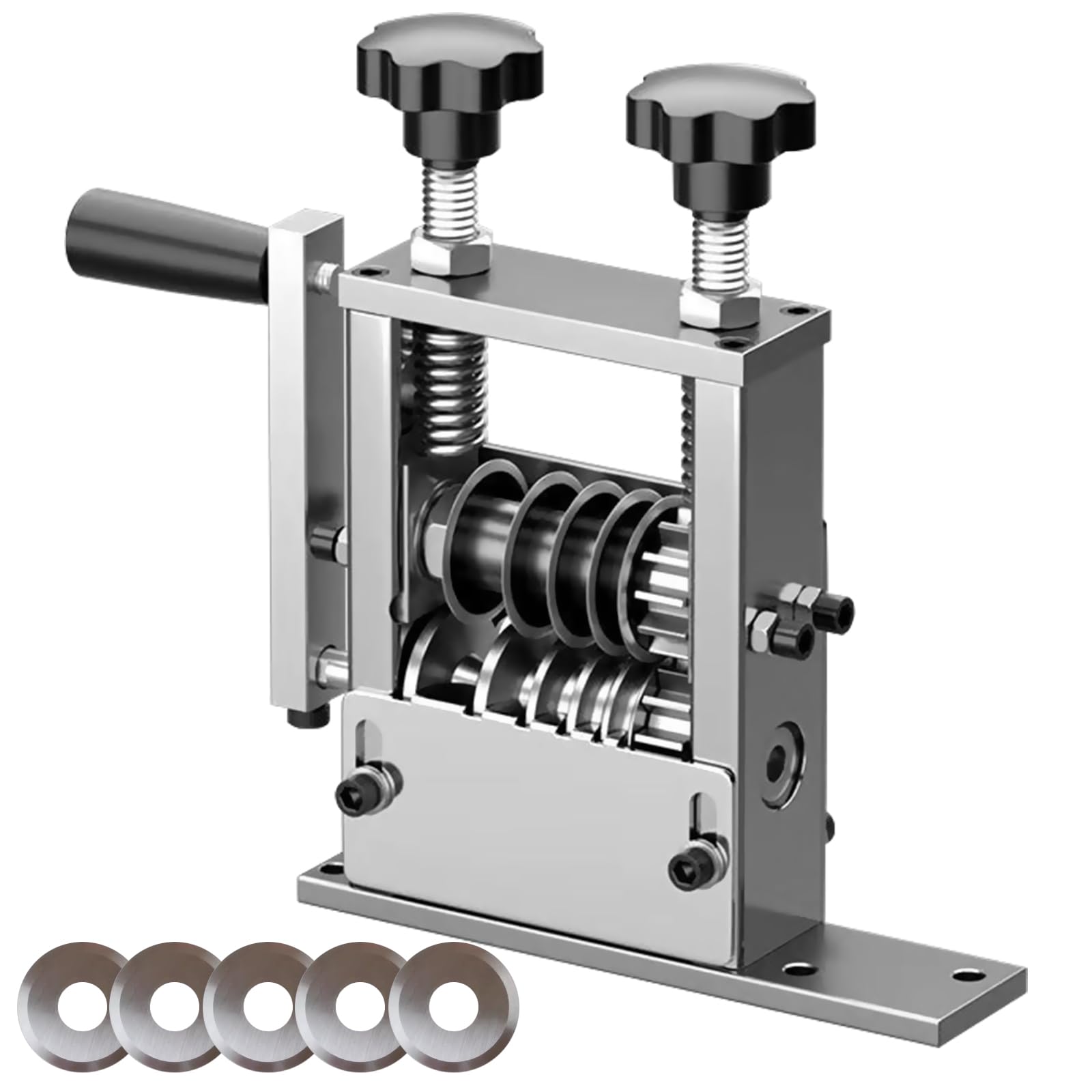Spellacavi, Spelafili A 6 Fori 1-17 Mm Strumento Spelacavi Automatico Manuale Elettrico 2 Modalità Macchina Spelafili Macchina Spelafili 5 Fili Spelafili Contemporaneamente Con 5 Lame