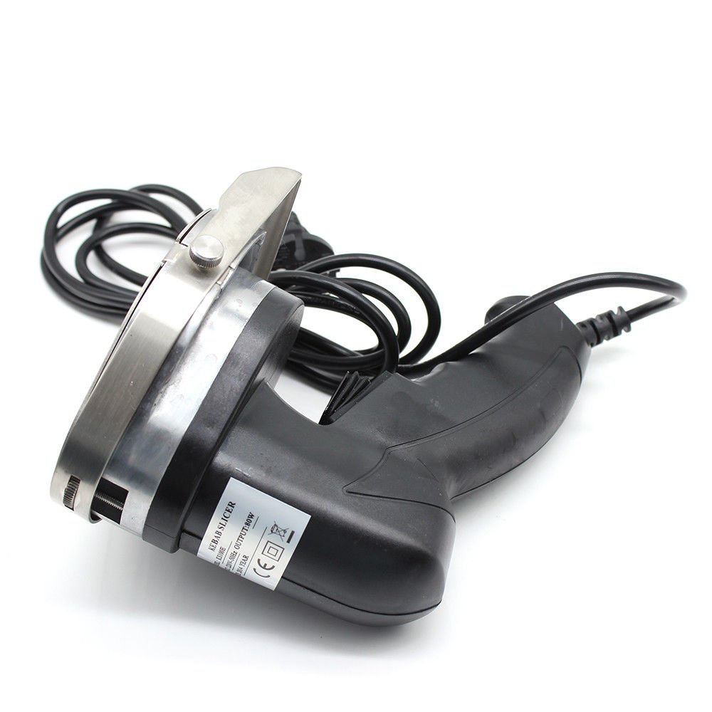 Kebab Knife,Electric Doner Gyros Slicer Cutter Meat 80W Chicken Carver Machine