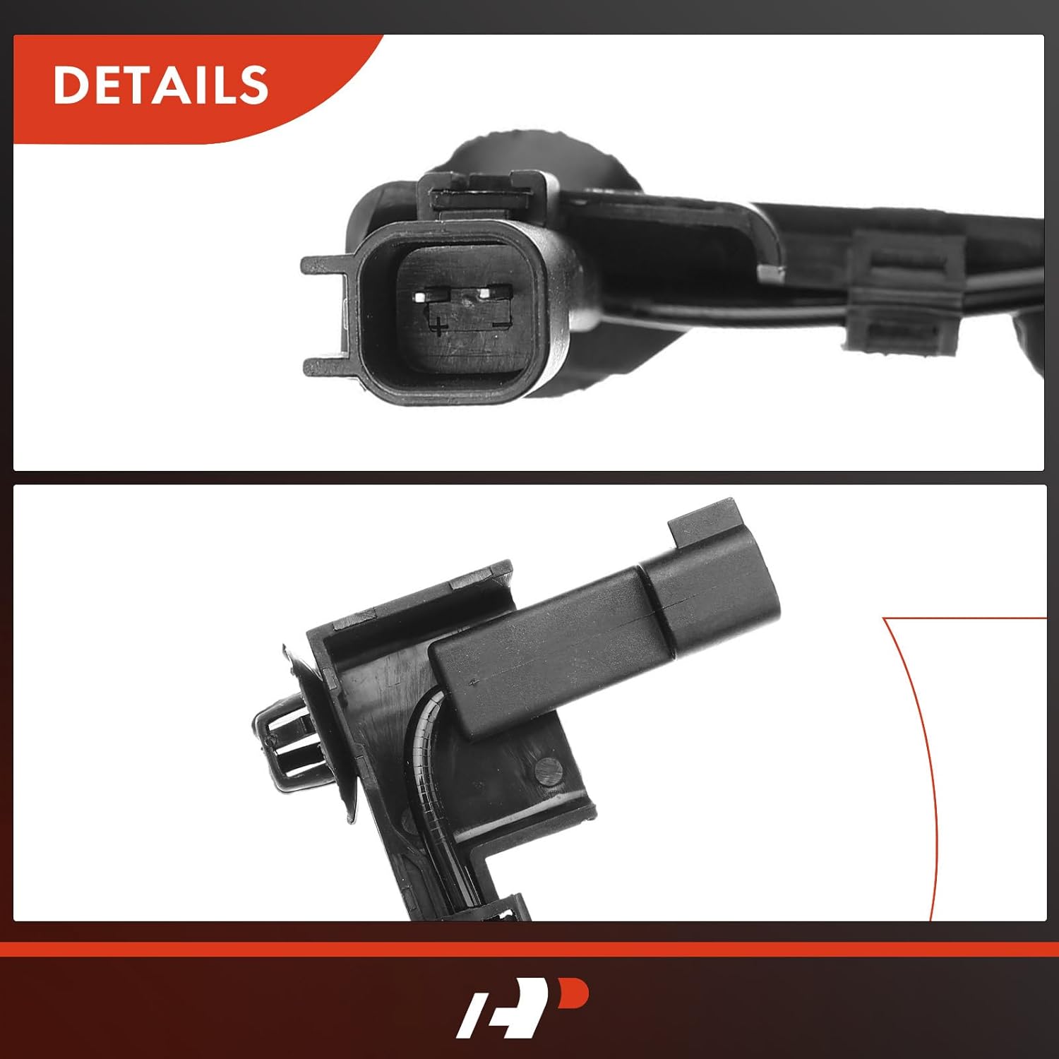 A-Premium ABS Wheel Speed Sensor Compatible with Ford, Lincoln, Mercury Models - Fusion 2006/2008, MKZ 2007-2011, Zephyr 2006, Milan 2006-2010 - Front Driver and Passenger Side 2-PC Set