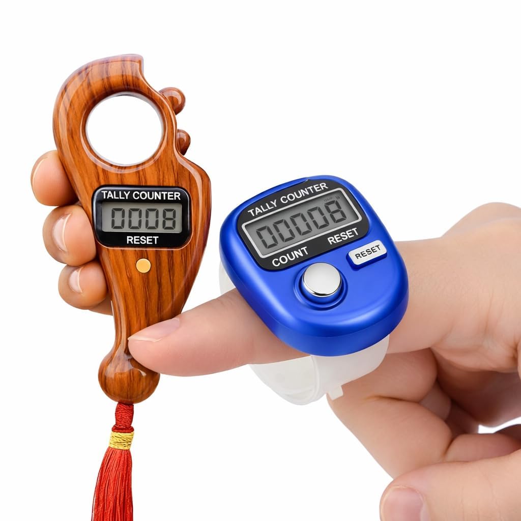 Mantra Jaap Digital Tally Counting with Compass |mala Jap Count | | Digital Finger Counter Digital fingar Counter jaap Counter jaap mala Counter mala jaap Counter Combo Set-picture-31