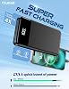Cargador portátil, power bank de 40000mAh con cables integrados | Carga rápida, carga 6 dispositivos a la vez, esencial para viajes y campamentos, compatible con iPhone 17/16/15/14, gris claro 3